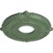 Ekena Millwork Attica Ceiling Medallion (Fits Canopies up to 3 1/2"), 12 3/4"OD x 4"ID x 1/2"P, Athenian Green CM12ATAGF - alternate 3
